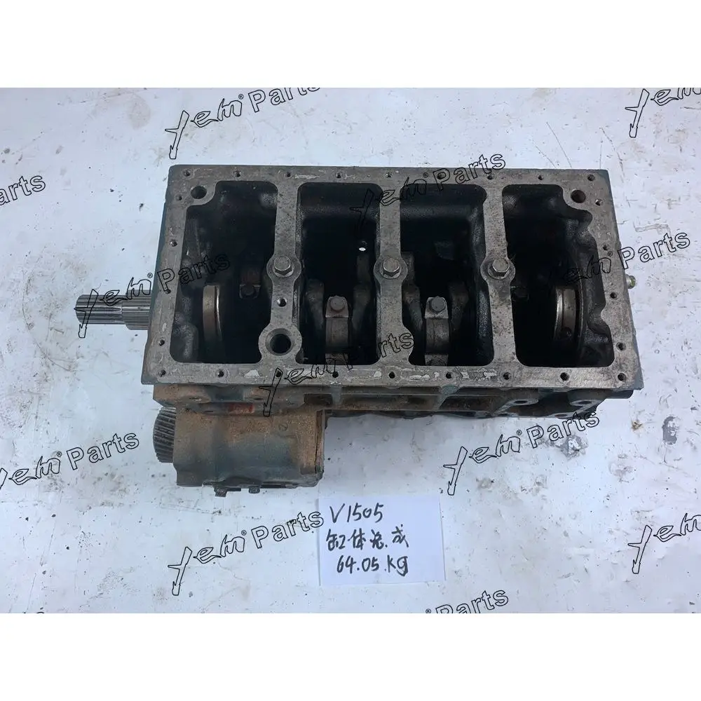 V1505 Cylinder Block Assembly for Kubota Engine Repair Kit