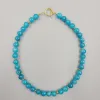 Apatite Chalcedony Necklace