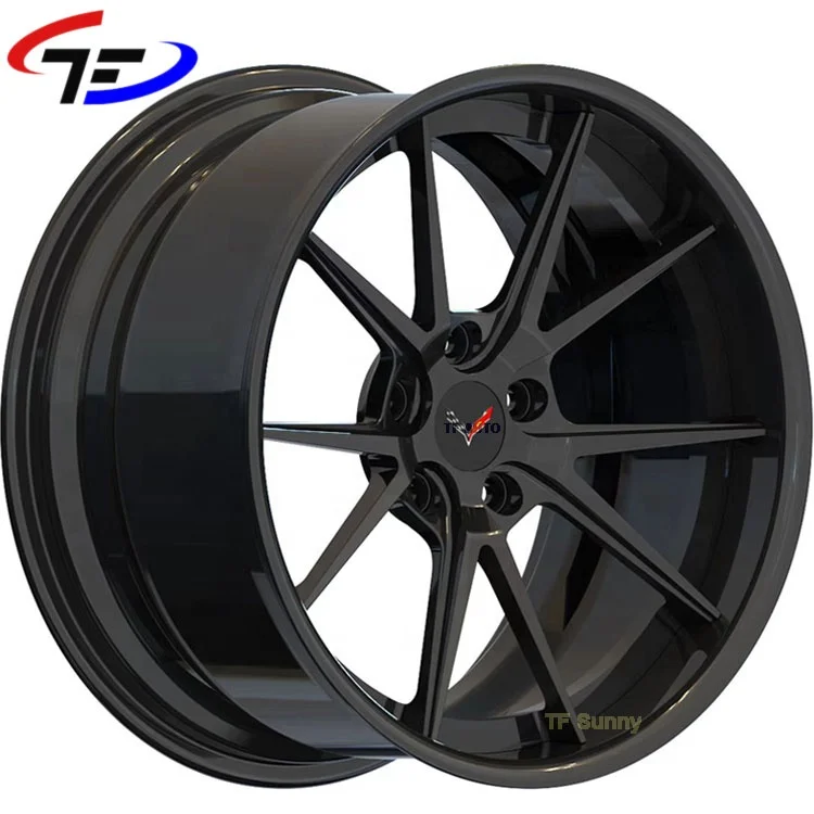 Alibaba.com: Deep Dish Concave Chrome Gold 22in Forged Rims Car