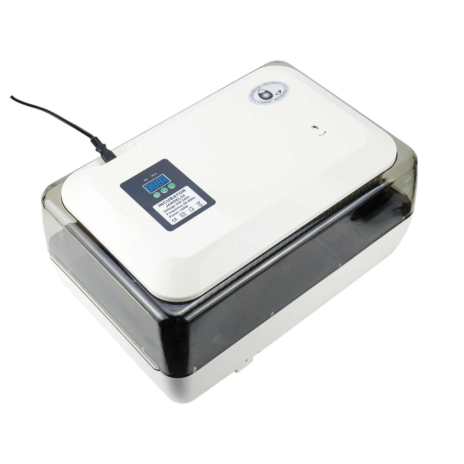 孵化器　インキュベーター　JANOEL24 Janoel Incubator 24個の卵インキュベーターは、24個の卵用の