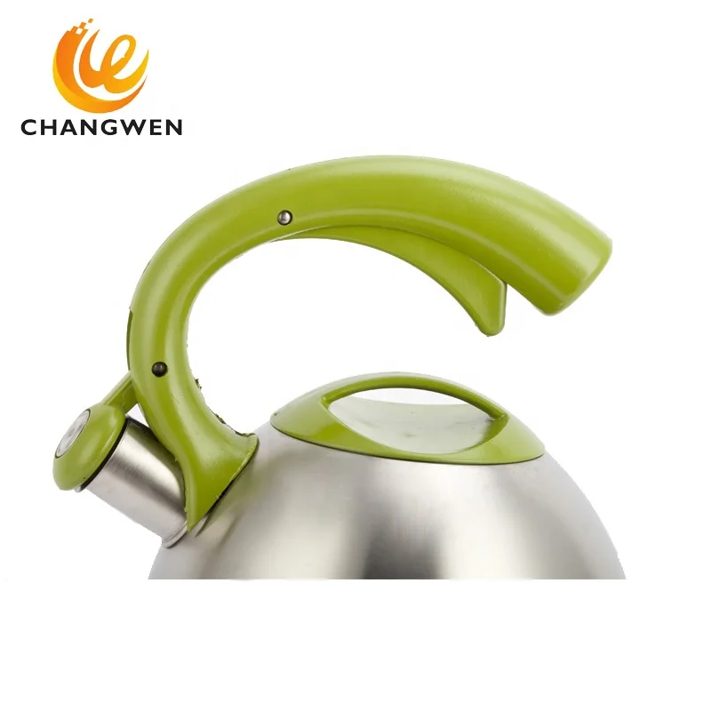 Guangdong зеленый ss 304 плита топ индукции свист чай чайник