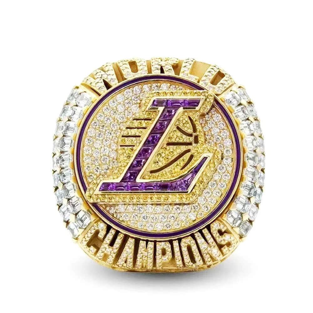 2020 LAKERS JAMES BASKETBALL CHAMPIONSHIP RING COPPER JEWELRY RING FOR MEN CUSTOM CHAMPIONSHIP RING