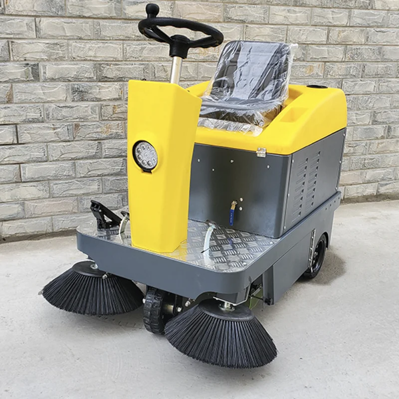 Ride On Sweeper Commercial Car Vacuum Cleaner Floor Mat Cleaning