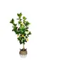 Árbol de limón artificial de un solo tallo de 140 cm tipo 2