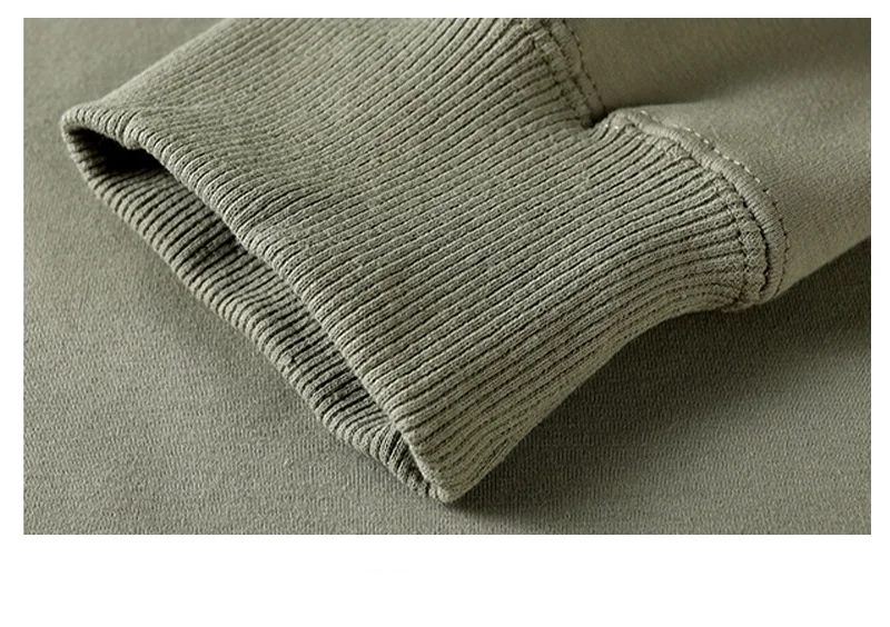 Streetwear Mens Garment Solid Color Blank Fleece Cotton Winter 500GSM Unisex Custom Logo Embroidery 
