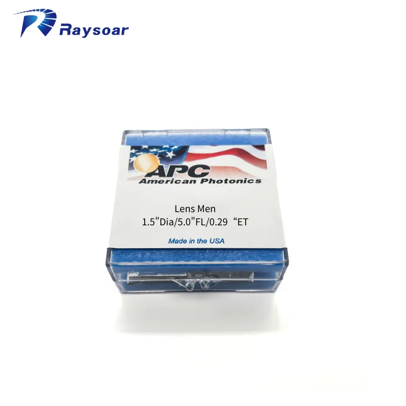 Raysoar CO2 Focusing Lens Lens Men 1.5"Dia/5.0"FL/0.29 ET 088114 097517 Co2 Machine Mirror for Trumf Laser Cutting Machine