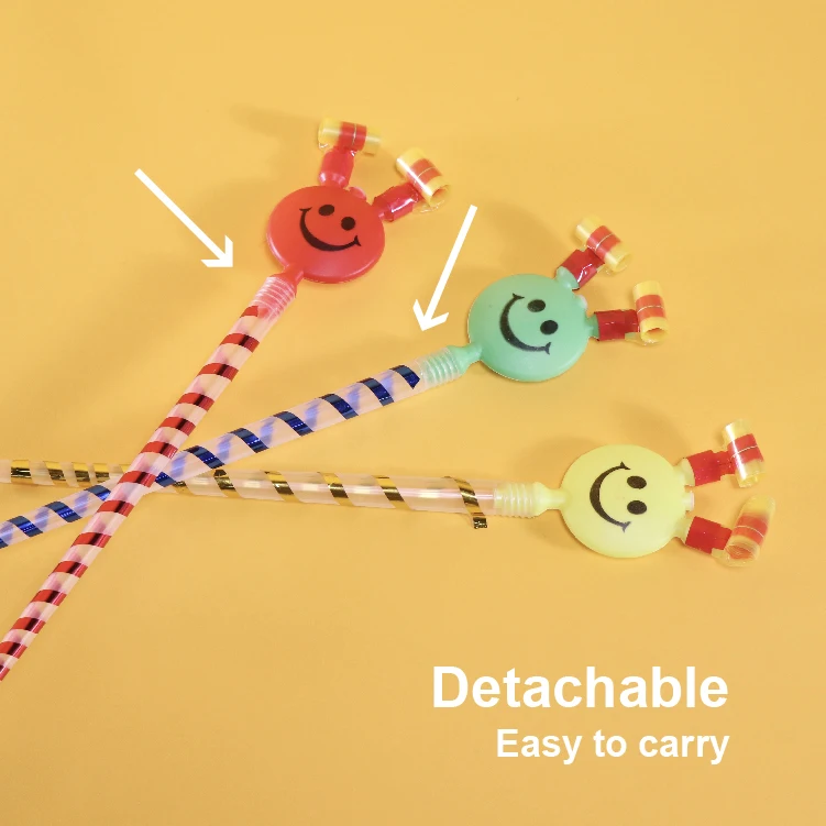 Большой свисток со смайликом дракона детская игрушка длинный гудок