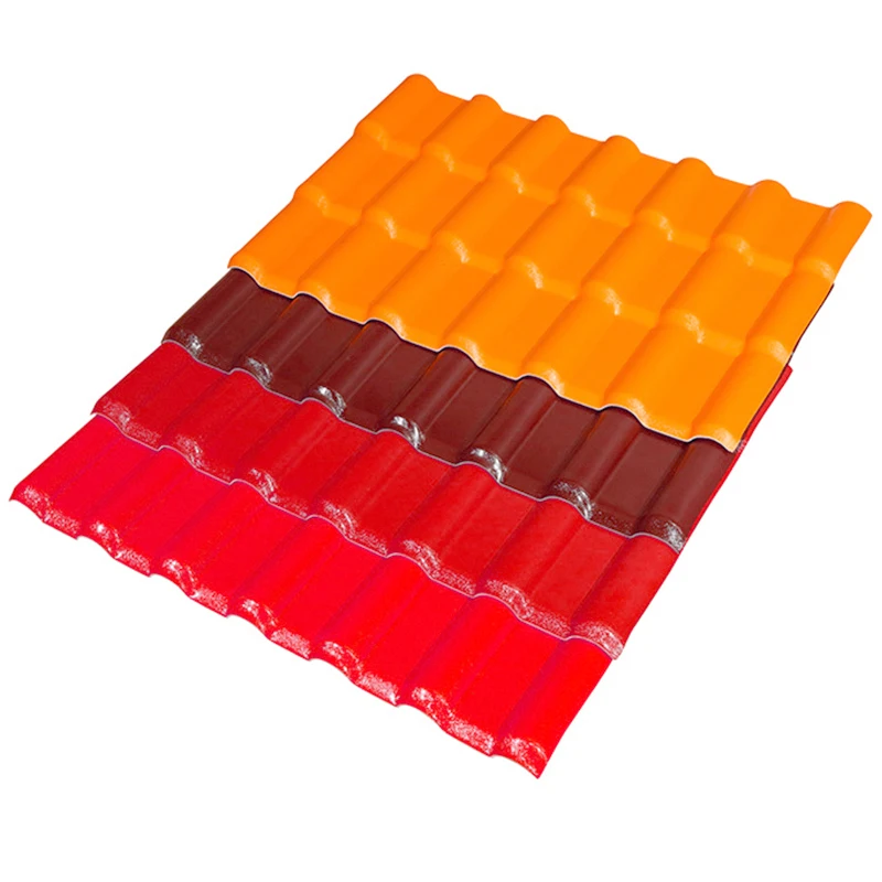 ASA PVC CPVC UPVC Polycarbonate Translucent Fiberglass Corrugated Plastic Roofing Sheets Synthetic Resin Roof Tiles Plastic Roof