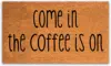 Venez dans le café est sur