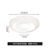 9 inch floral statement plate