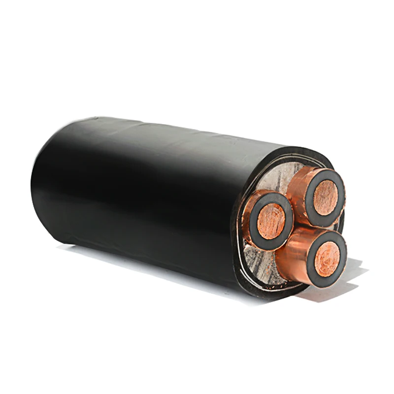8.7-35kv 25-400mm2  3Core High Voltage Armored Steel Tape Cross-linked Copper Core Power Cable U1000 R2V RVFV NYY YVV N2XY N2XBY