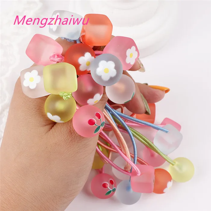 India Baby Girl Kids Hair Accessories Frosted Cherry Flowers Fashion  Beautiful Woman Elastic Hair Bands Fancy Hairbands - Buy Kids Hair  Accessories,Elastic Hair Bands,Fancy Hairbands Product on 