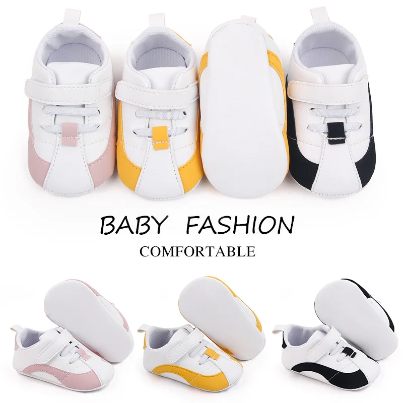 New Arrival Soft Sole Newborn Baby Prewalker Shoes 0-15months supplier
