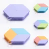 y-0963 Hexagonal Combination Shower Brush