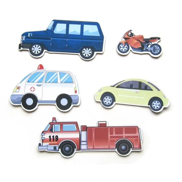 Подгонянная форма автомобиля дешевый рекламный подарок магнит на холодильник дешевое продвижение