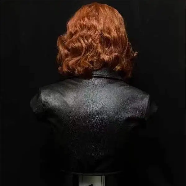 New Design Custom Silicone Bust of the Black Widow, Female Figure Action Figure, Movie Character Silicone Bust for Collection