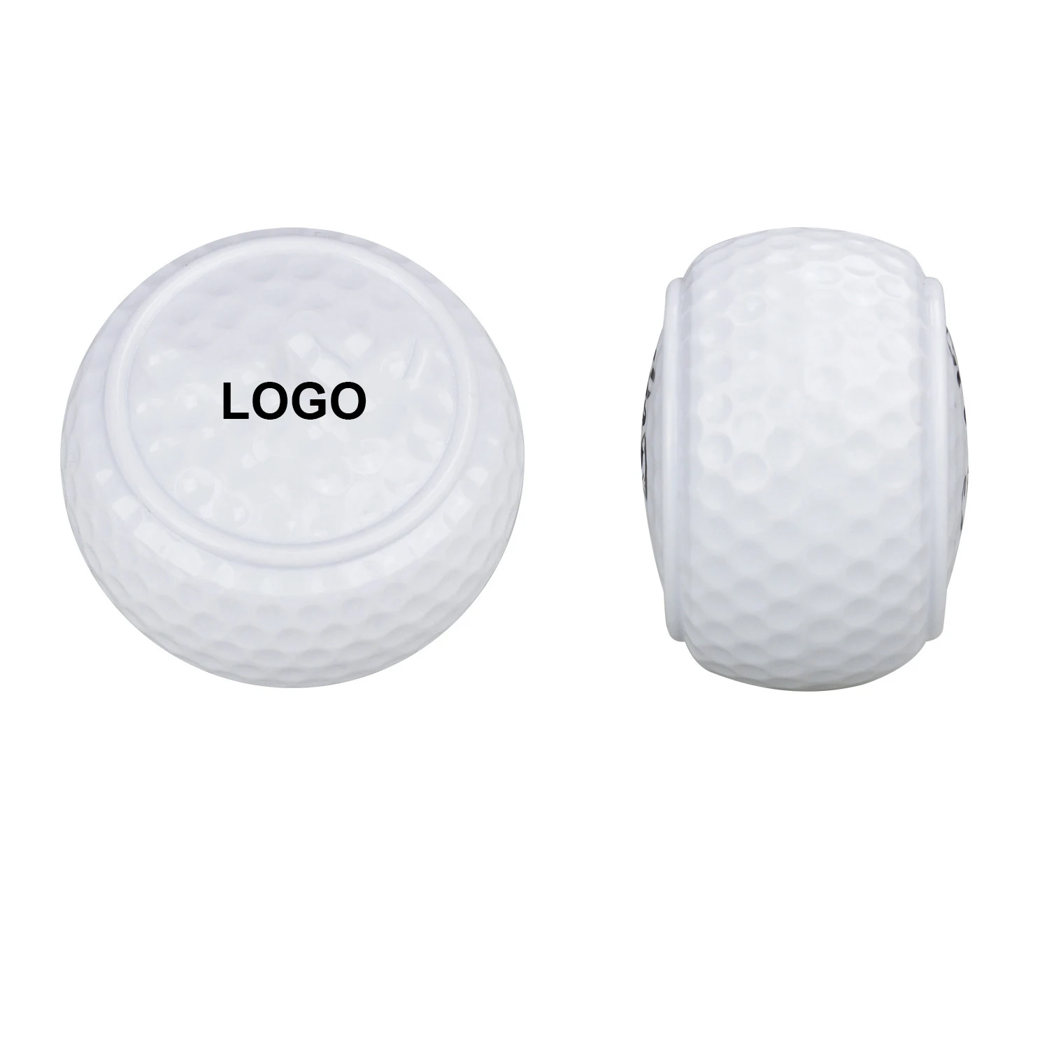 Custom Logo Mini Novelty Putter Putting Practice Flat Golf Balls