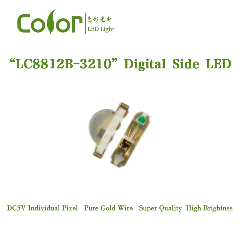 SK6812 led chip LC8812B SMD 3210 led chip side emitting led lighting