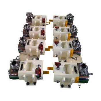 Stainless Steel Positive Displacement Cam Pump for Food Hygiene Replaceable Rotor