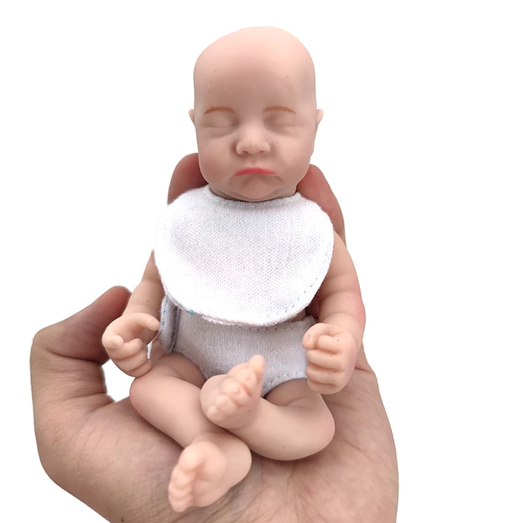 6 Inch Silicone Mini Bebe Reborn Dolls Handmade Small Cute Sleeping Well Newborn Doll Painted Silicone Reborn With Clothes Buy Mini Reborn Dolls Silicon Platinum Silicone Doll Beb De Silicona Product On Alibaba Com