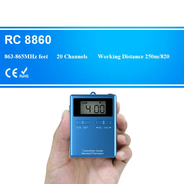 Один набор, система аудио связи, беспроводная система инструкции с 3 слотами, портативная коробка для верховой езды