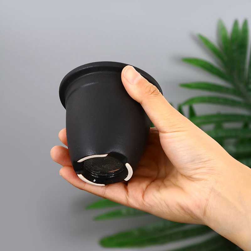 Handmade Ceramic Coffee & Tea Mug Large Ceramic Strainer Retro Mug Traditional Tea Cup Pottery Mug Business Gift Set supplier