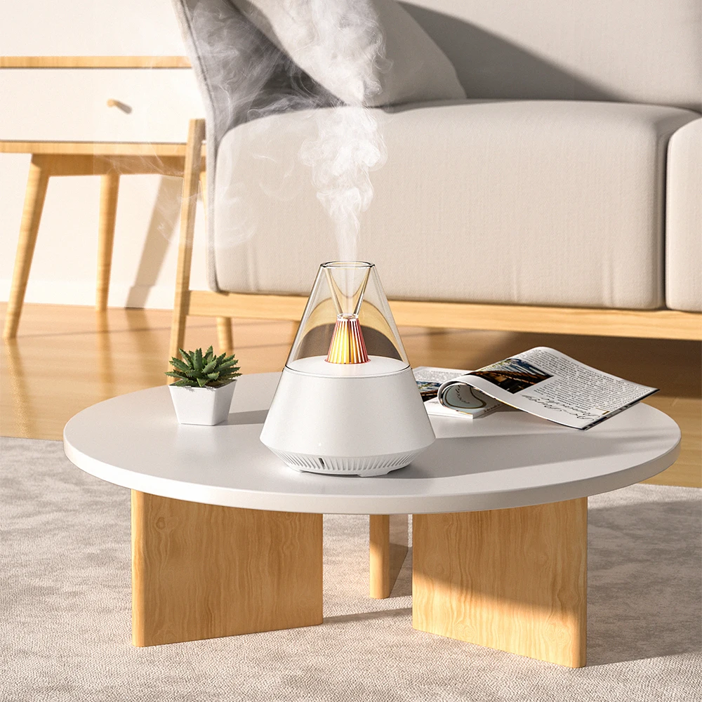 2023 Nordic Style Romantic Healing Warm Light Home Humidifier 150ml Essential Oil Scent Diffuser for Household Use