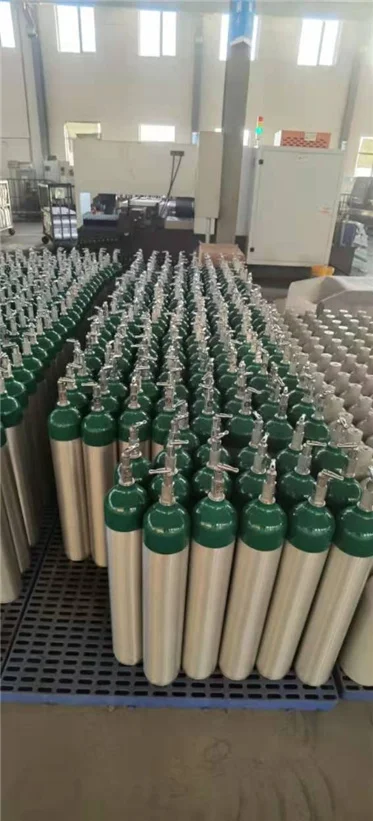Кислородные газовые баллоны высокой чистоты 99.9%, кислородный баллон, цилиндр оксигено