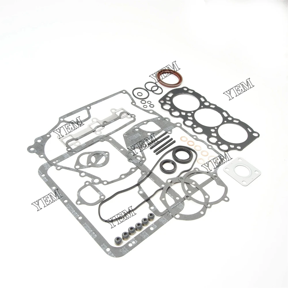 Diesel Engine Machinery Engine 1 Set Full Overhaul Gasket for Mitsubishi L3C ENGINE Tractor Loader 2