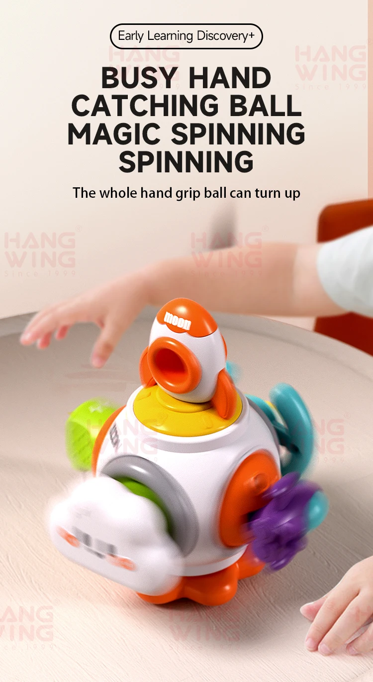 Hw 18m+ Baby Early Educational Discovery Games Puzzle Hand Catch Cute