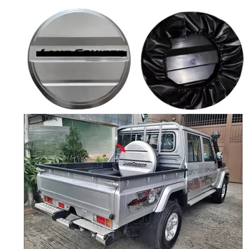 YBJ plastic rear spare tire covers 4x4 Exterior Accessories for land cruiser 79 LC70 75 76 78 79 FJ79 pick up spare tyre cover