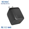 Black Wall Charger USB C