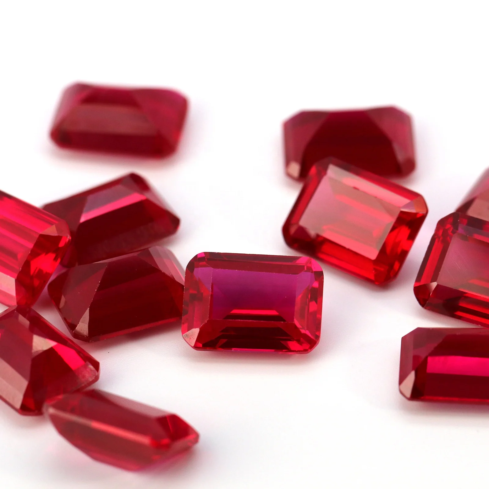 Pietra Preziosa Sciolta Autentica Con Taglio A Cuore Di Rubino - Foto 8