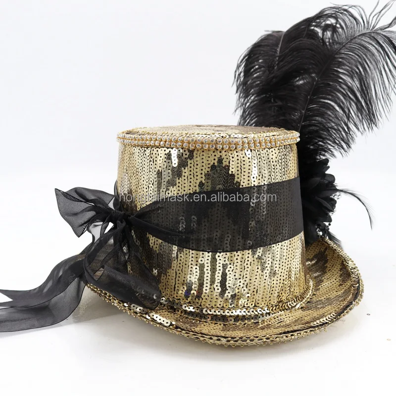 Hat,Hat With Feather,Carnival Hat 