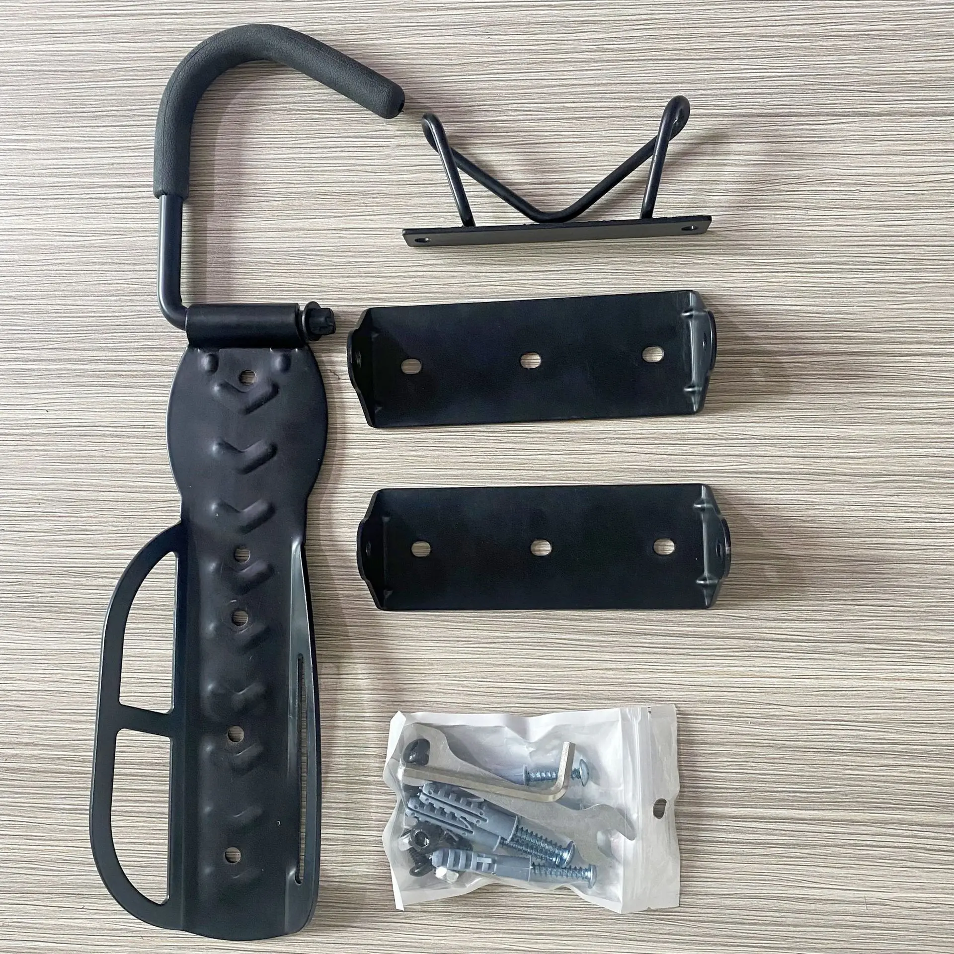 Garage Rack Stoppers Upgraded Vertical Bike Rack Garage Wall Mount Swing 90 Degrees Bike ...