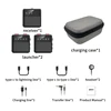 D01 2Tras + 1 Rec Type C and Apple with Charging Case