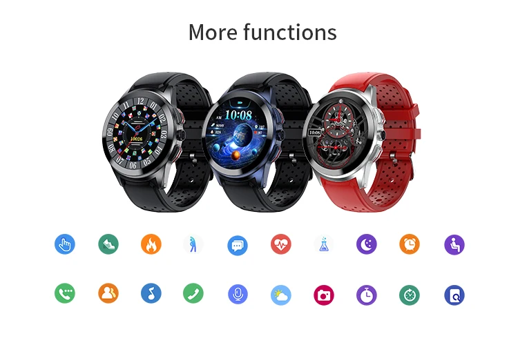 Linwear 1.39 Inch Smart Watches Lt10 4G Gps Call 2021 Amazon Top Seller Oem/Odm New Products Sport Smartwatch For Android Ios