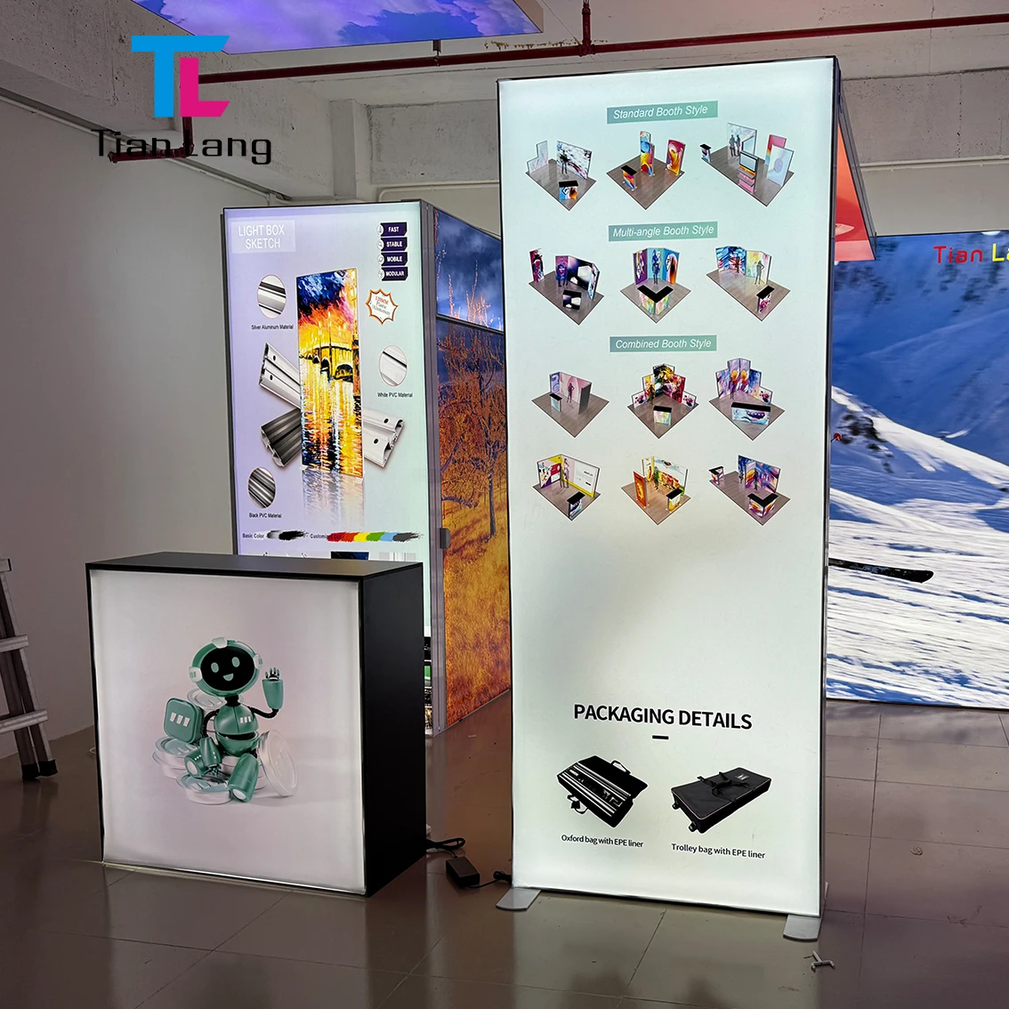 Scagán Séimh SEG do Scagán Athruithe, Crann Dóthain Aluminium Extruded Profile Textaile