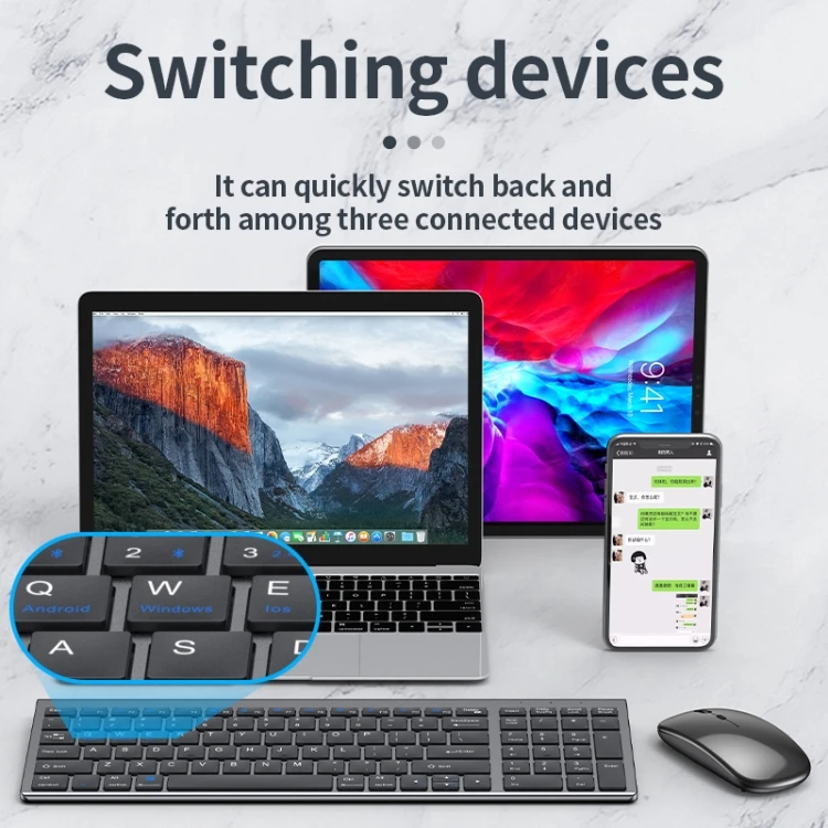 Stunning Low Profile Wireless Single Shank Mechanical Keyboard Kit image