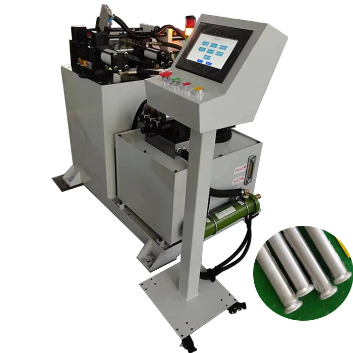 Two Station Pipe End Forming Machine Pipe Shrinking Machine Flaring Machine at Sale in China