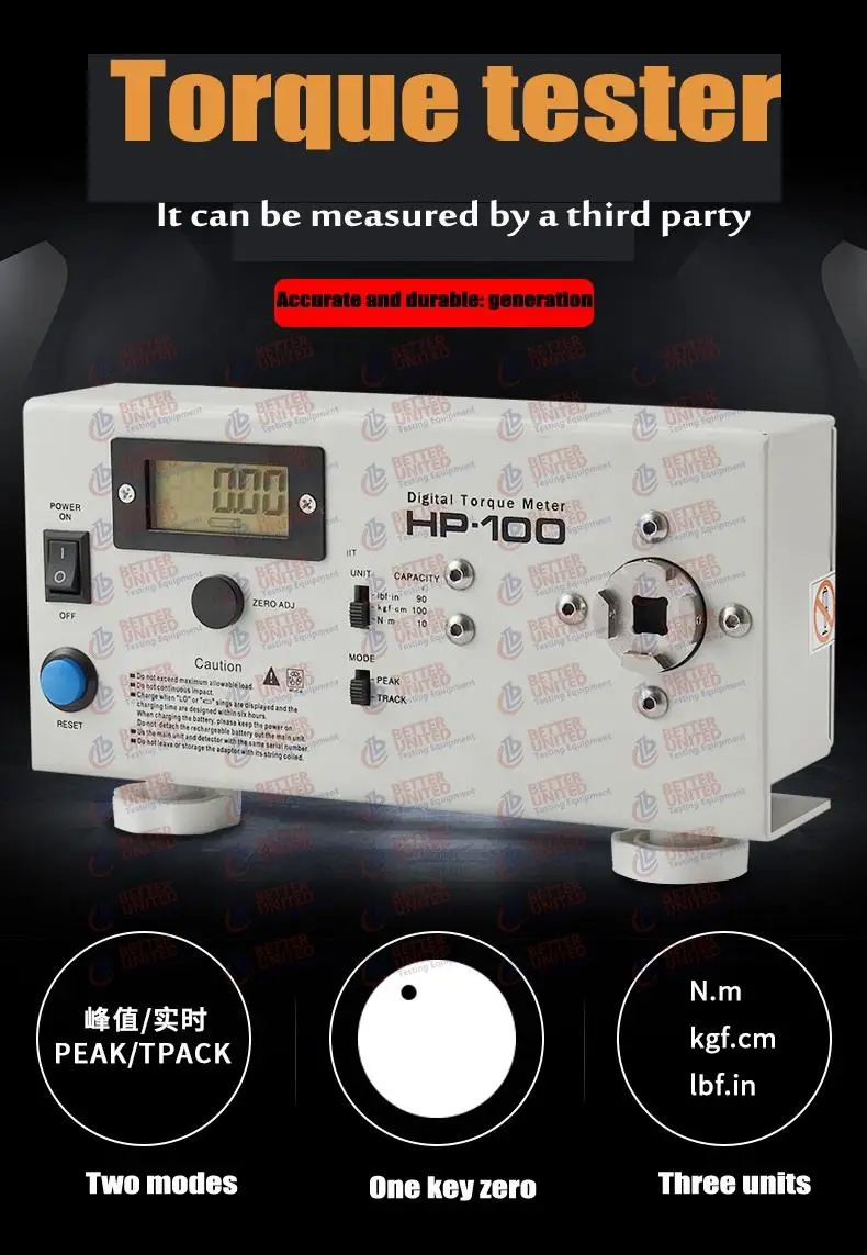 Manual Torque Tester Digital Manual Screw Bottle CUP Torque Tester for Torque Testing