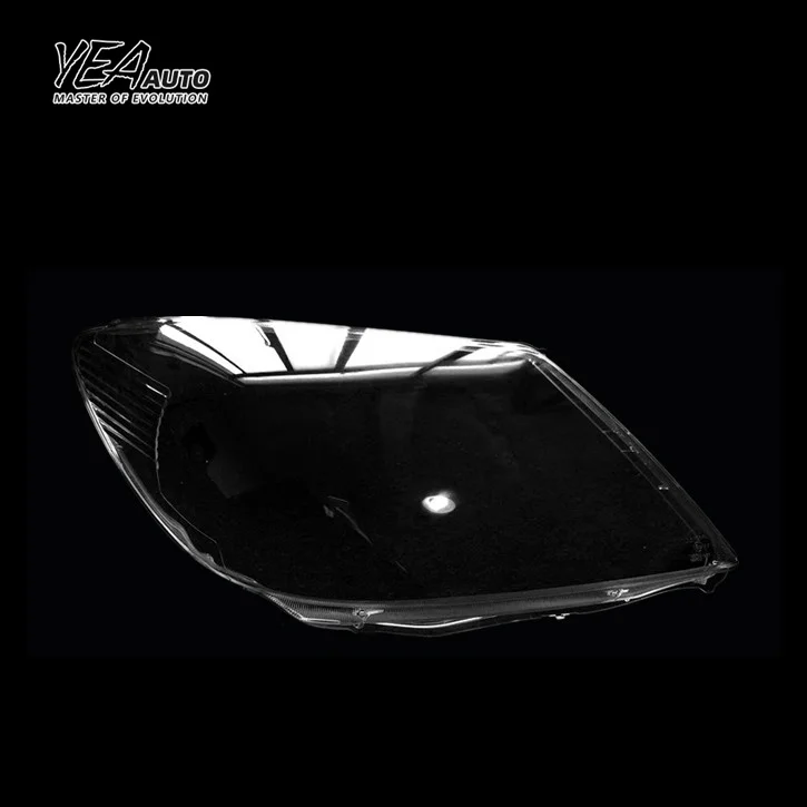 product yea auto car headlight cover lens glass for toyota fortuner lens cover 2006 2007 pc lampshade clear shell-31