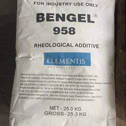 High Quality High Purity Organically Modified Lithium Montmorillonite Bentonite Clay Powder Raw Material BENTONE 27 King Brand