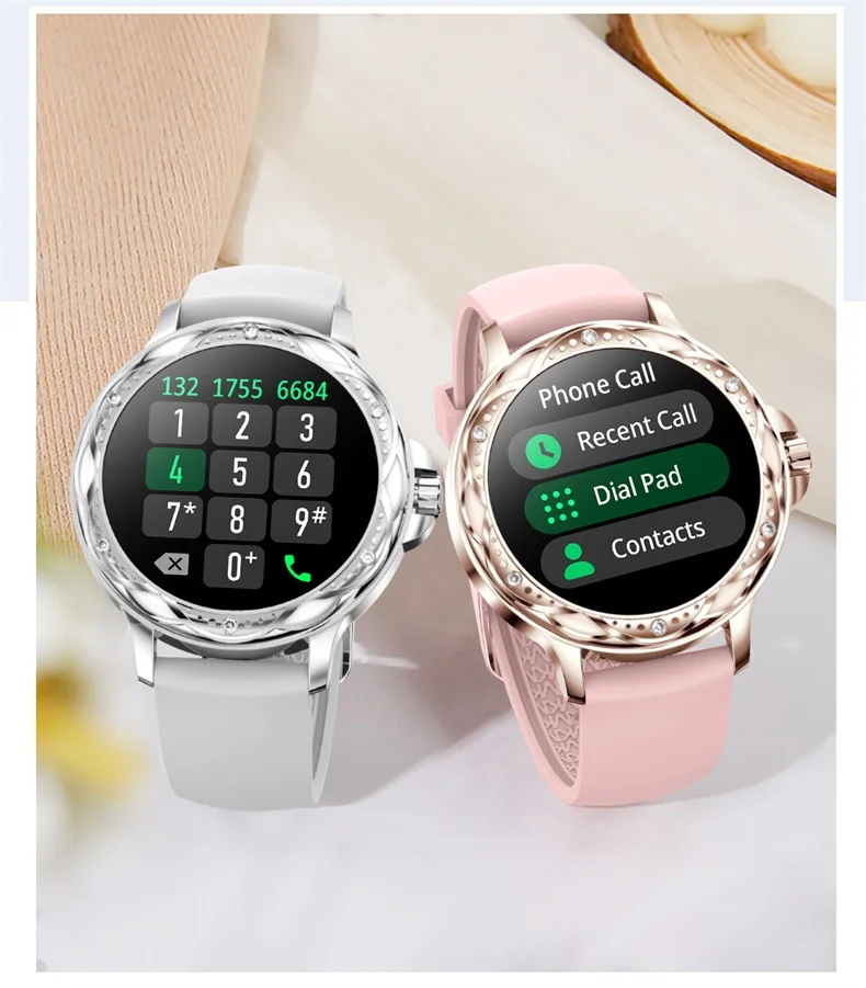 CF12 Smart Watch Heart Rate Monitor Fitness Band 2023 ODM OEM IP67 Waterproof Answer Calling Smartwatch for Women Girl