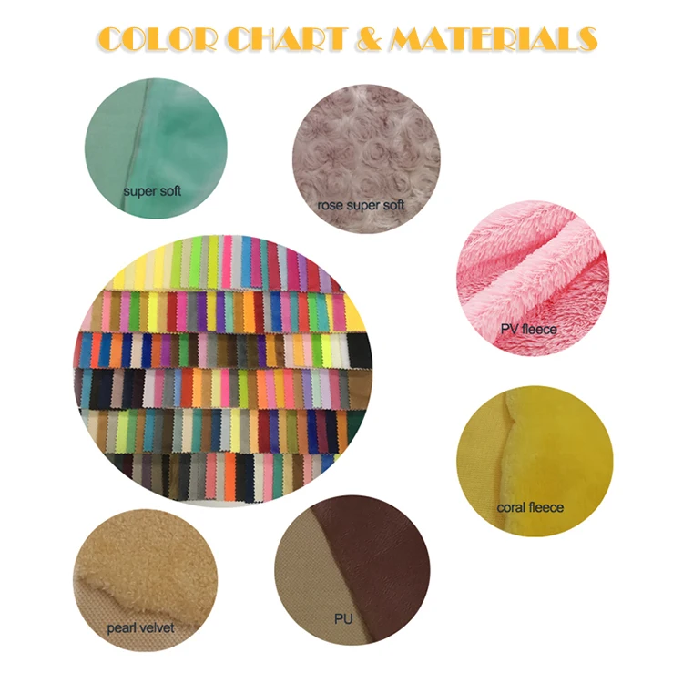 Different Size Big Teddy Bear Animal Unstuffed Plush Skins Soft Toys