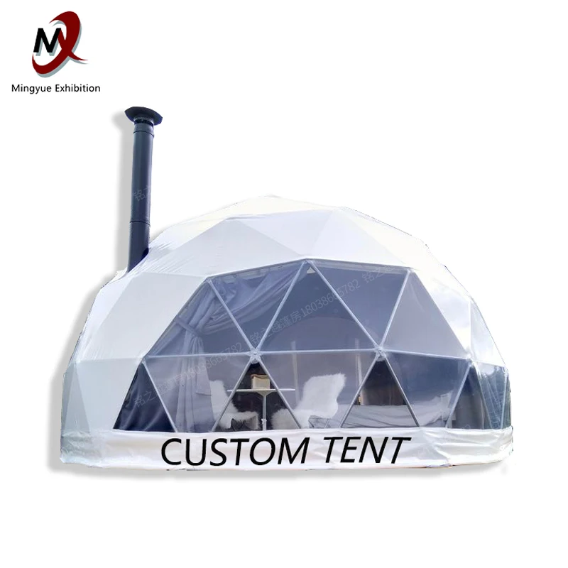 5m family event aluminum house geodesic dome tents for sale luxury outdoor glamping hotel dome tent
