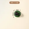 One green suction cup hook
