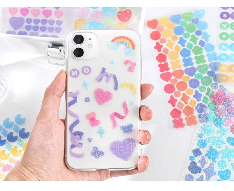 Пользовательские дизайны ПВХ стикер DIY деко