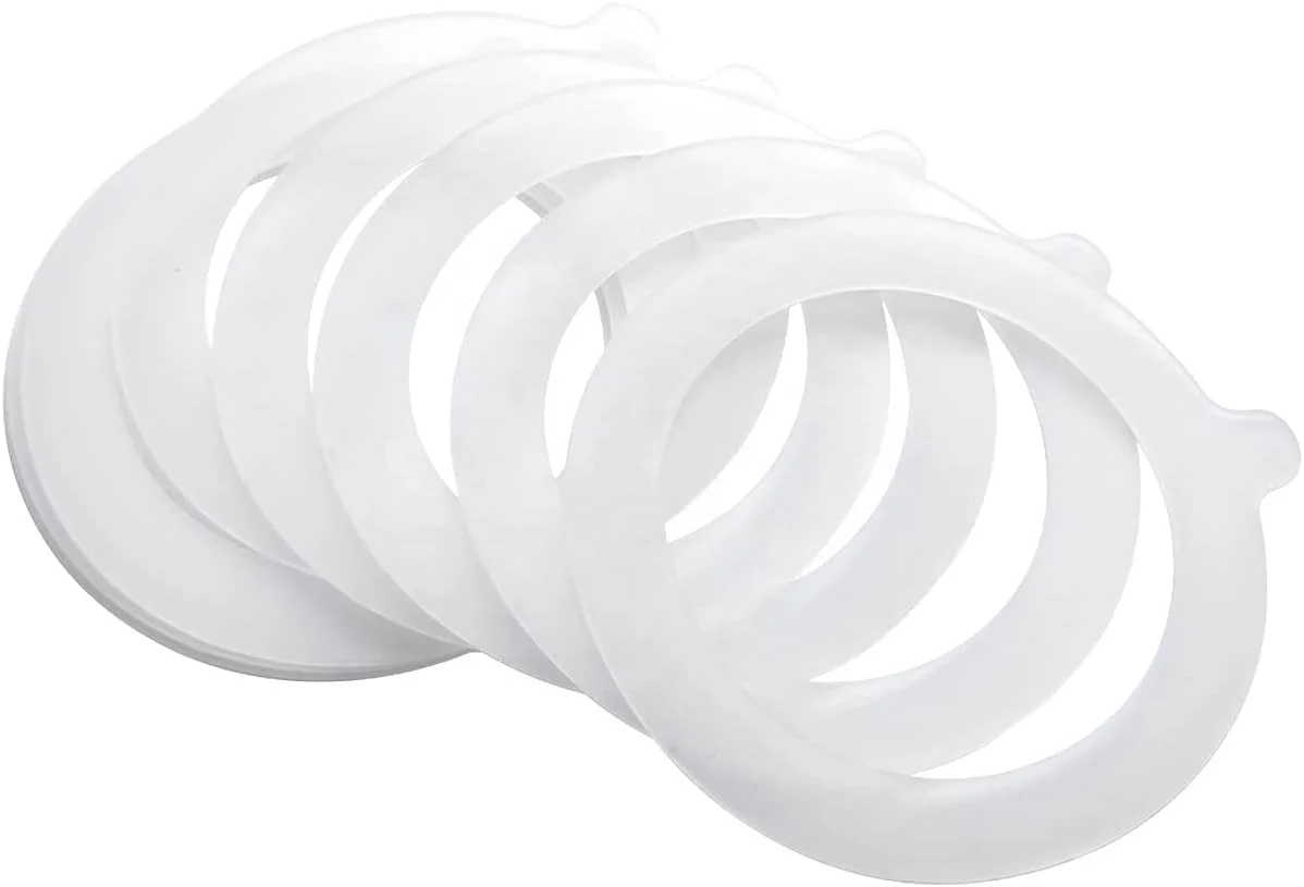 Bpa Free Food Grade Silicone Rubber Gasket For Glass Jar Buy Round