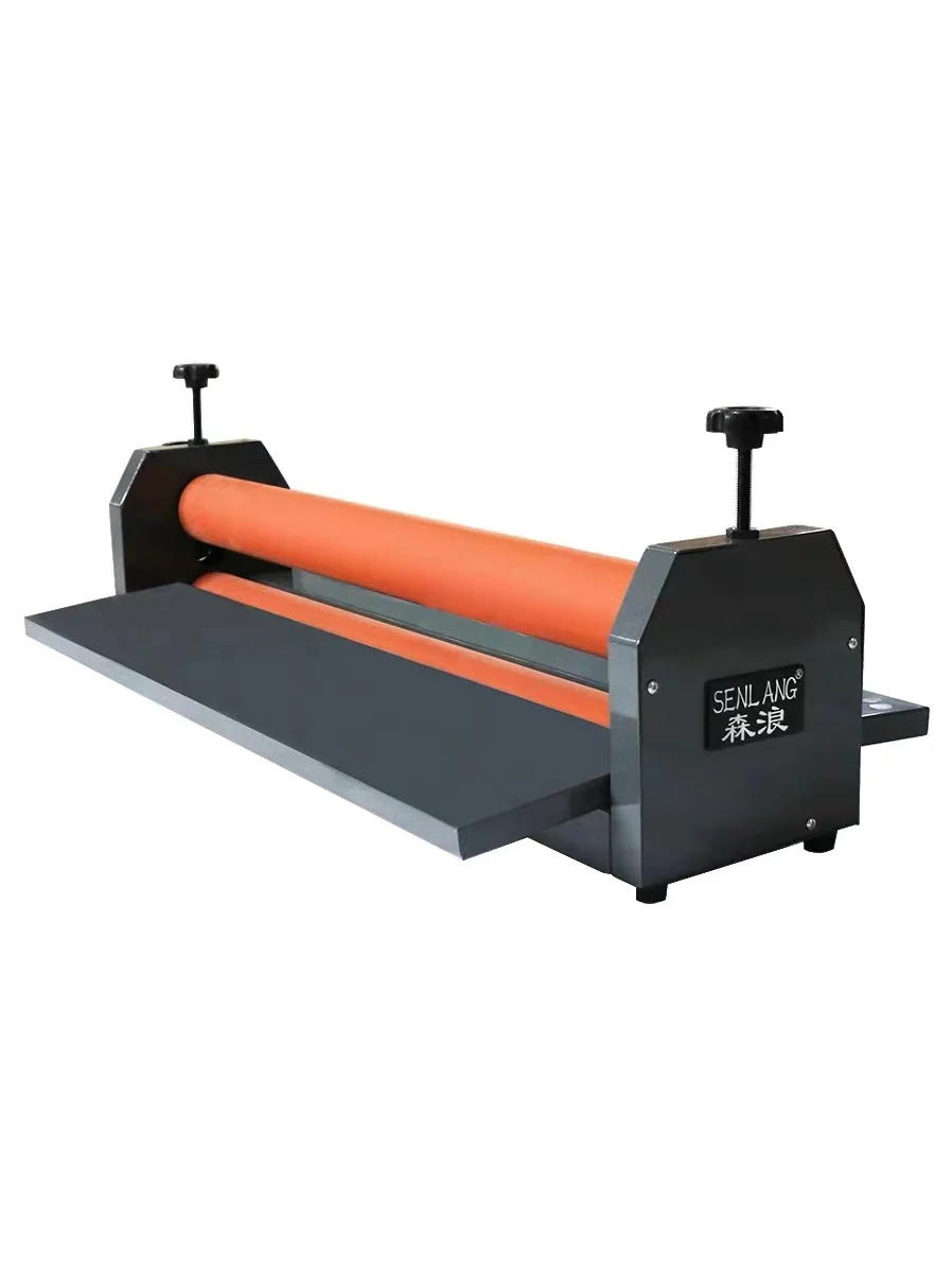 LBS750 Office Cold Laminating Machine Desktop Manual Cold Laminator Machine Cold Roll Laminator Machine